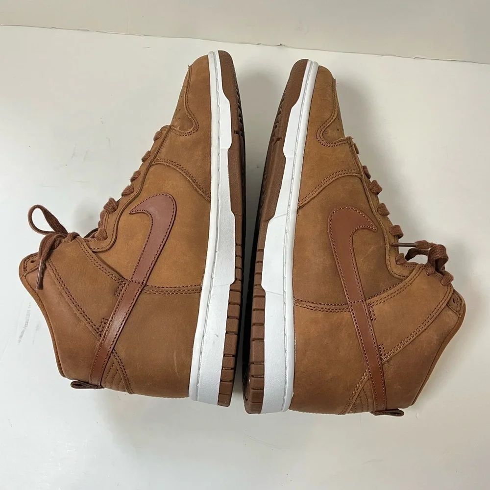 Nike Dunk High Premium Women's Sneakers Pecan Size 8.5